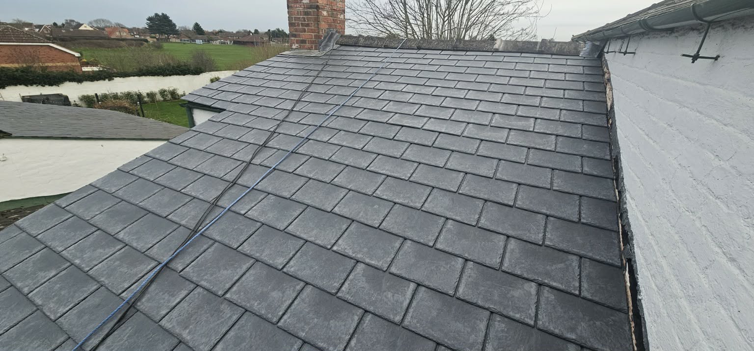 Slate roof restoration completed by IDL Property Services